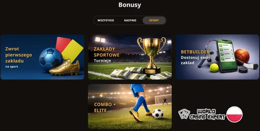 Zakłady sportowe w Play Fortuna - bonusy i promocje dla typerów