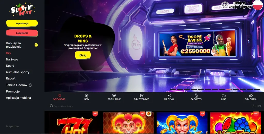 SlottyWay Online Kasyno