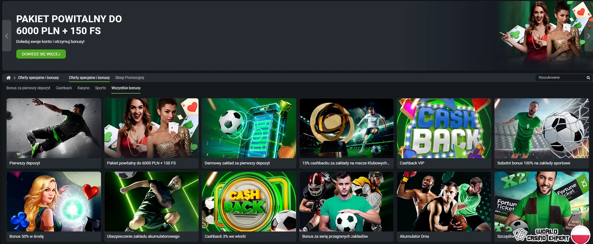 Bonus dla polskich graczy od kasyna online BetLabel