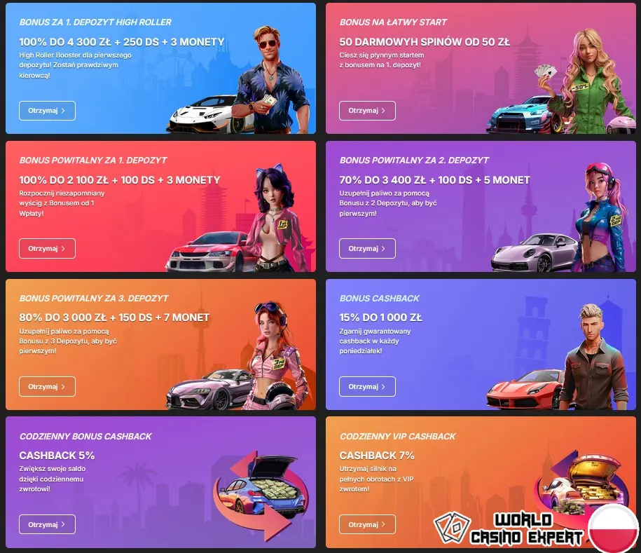 Bonusy i Promocje w Need For Spin