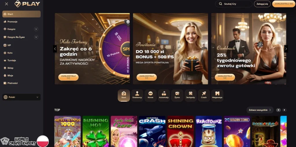 SevenPlay Online Kasyno