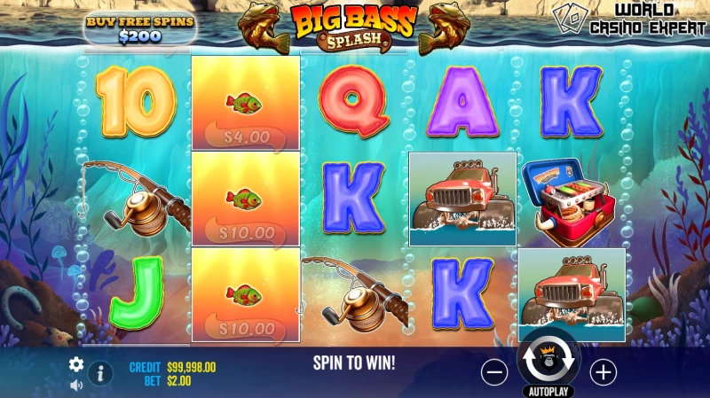 Grafika Big Bass Splash