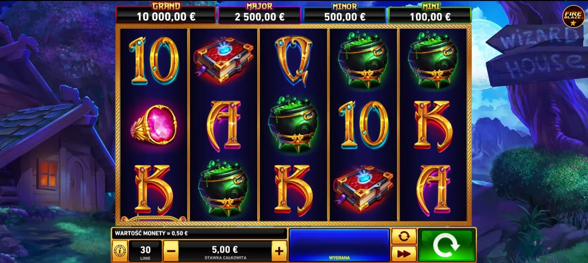 Recenzja automatu Blue Wizard