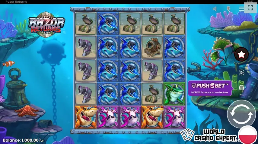 Ogólna charakterystyka Razor Returns