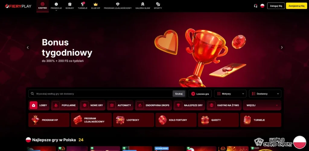FieryPlay Online Kasyno Polska